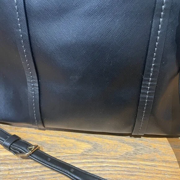 Coach Peyton Leather Black Cora Domed Satchel Model F25671. - Picture 10 of 16